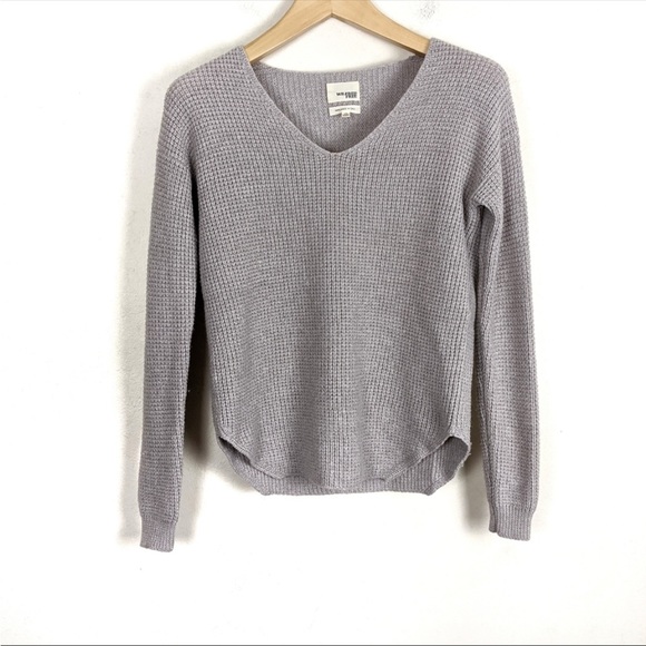 Aritzia Wilfred Free Wolter Waffle-Knit Sweater - Picture 2 of 3